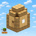 Minecraft magnetická stavebnice - 84 kusů + 2 figurky